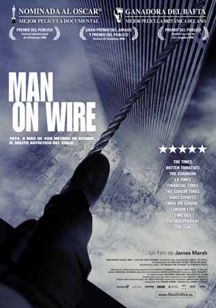 25. Man on wire - James Marsh