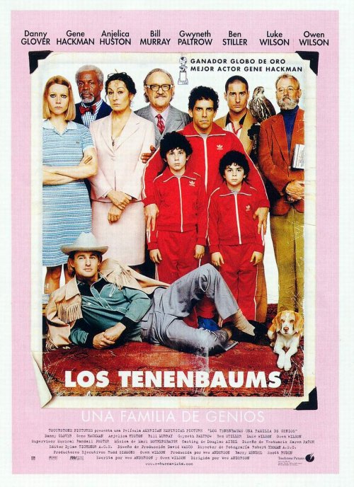 7. Los Tenenbaums - Wes Anderson
