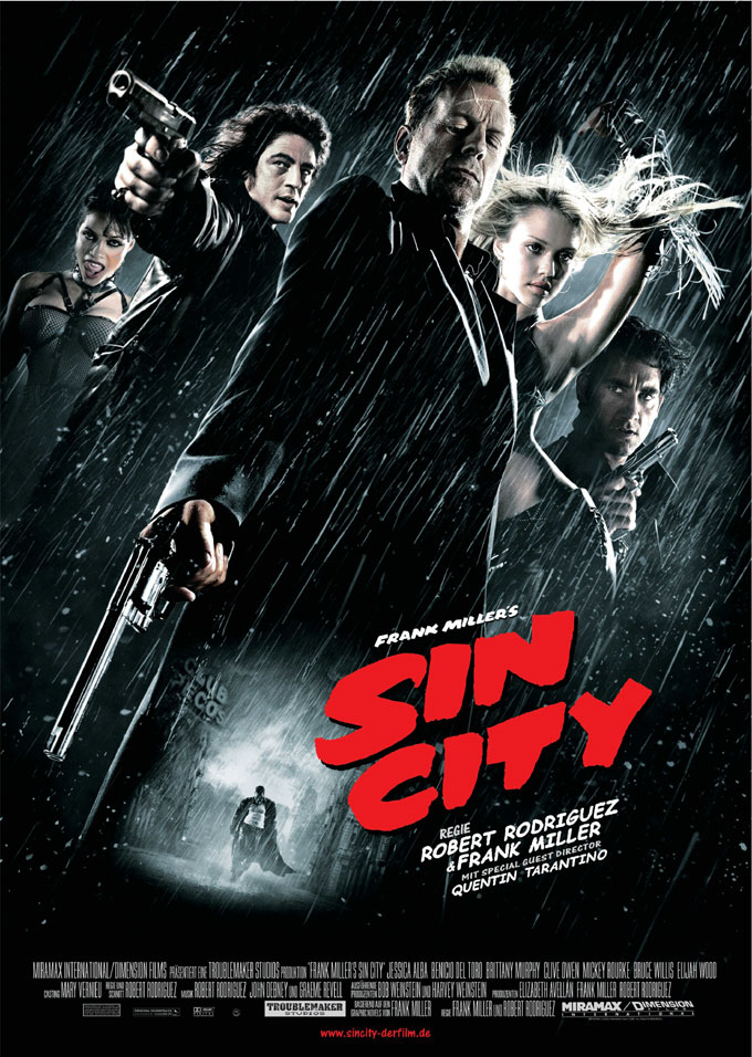 50. Sin City - Robert Rodríguez