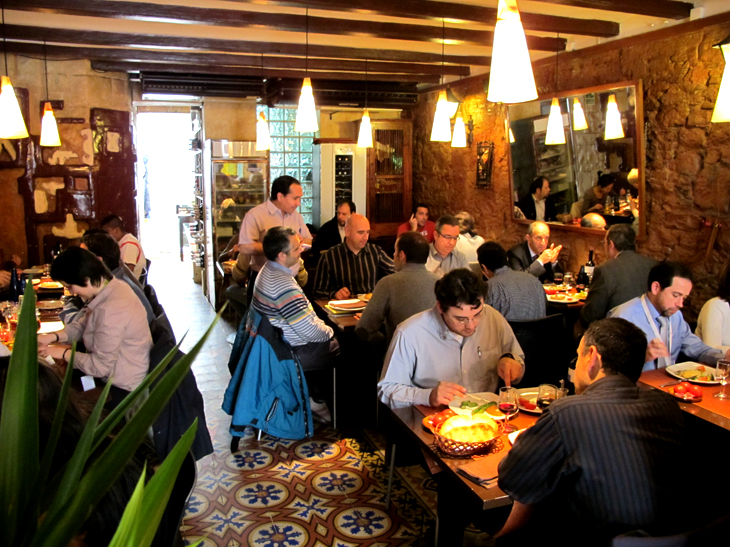 Interior del Restaurant La Broqueta