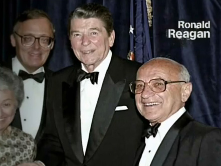 Milton Friedman & Ronald Reagan