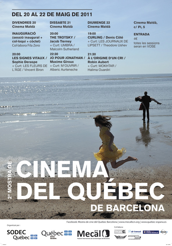 2ª Mostra de cinema del Québec de Barcelona
