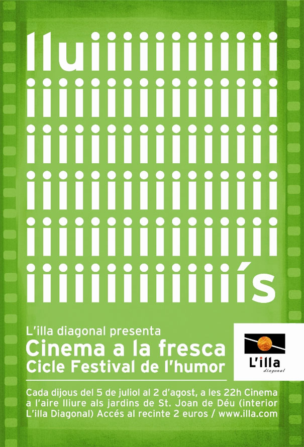 Cinema a la fresca a l'Ïlla Diagonal