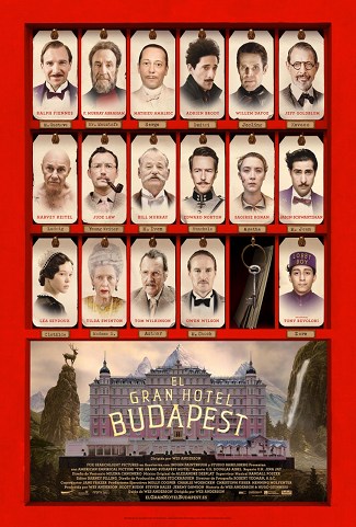 El gran hotel Budapest, de Wes Anderson