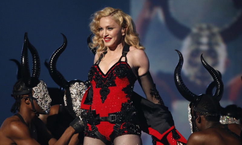 Madonna al concert del Palau Sant Jordi